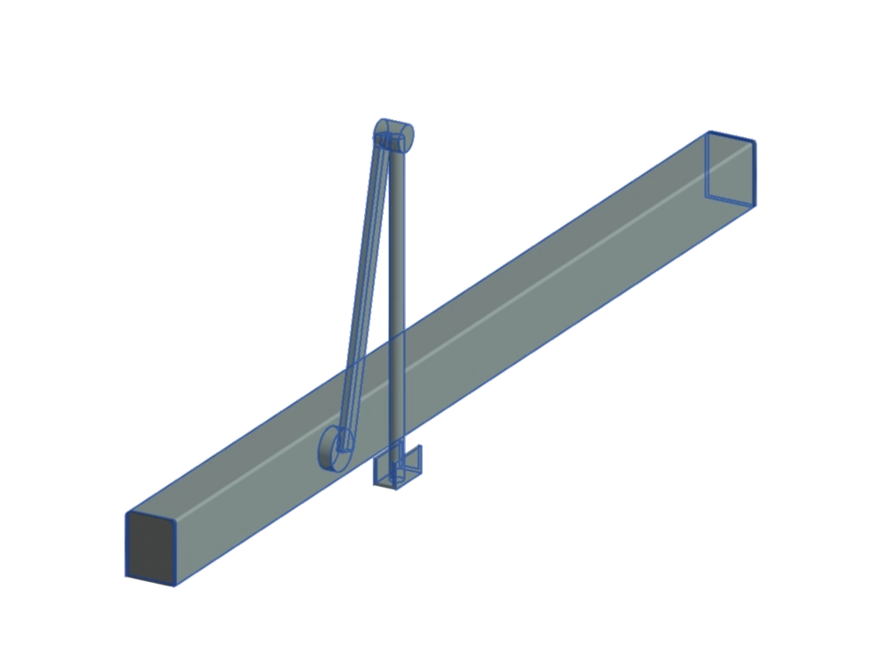 Famille Revit : Poutre contreventée